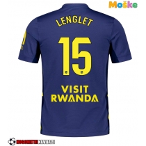 Moške Nogometnih dresov Atletico Madrid Clement Lenglet #15 Gostujoči 2025-26 Kratki rokavi